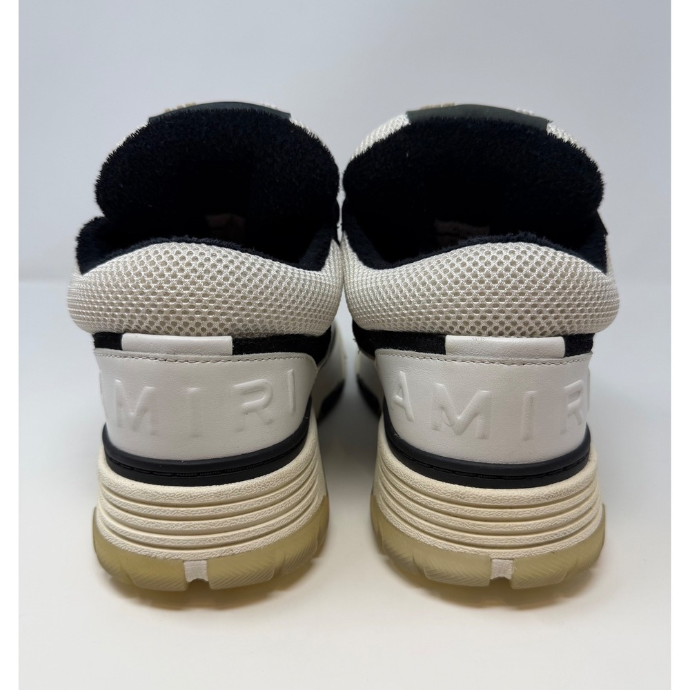 Amiri MA 1 Sneaker White Black Size 10 US 43 EU - Picture 5 of 8